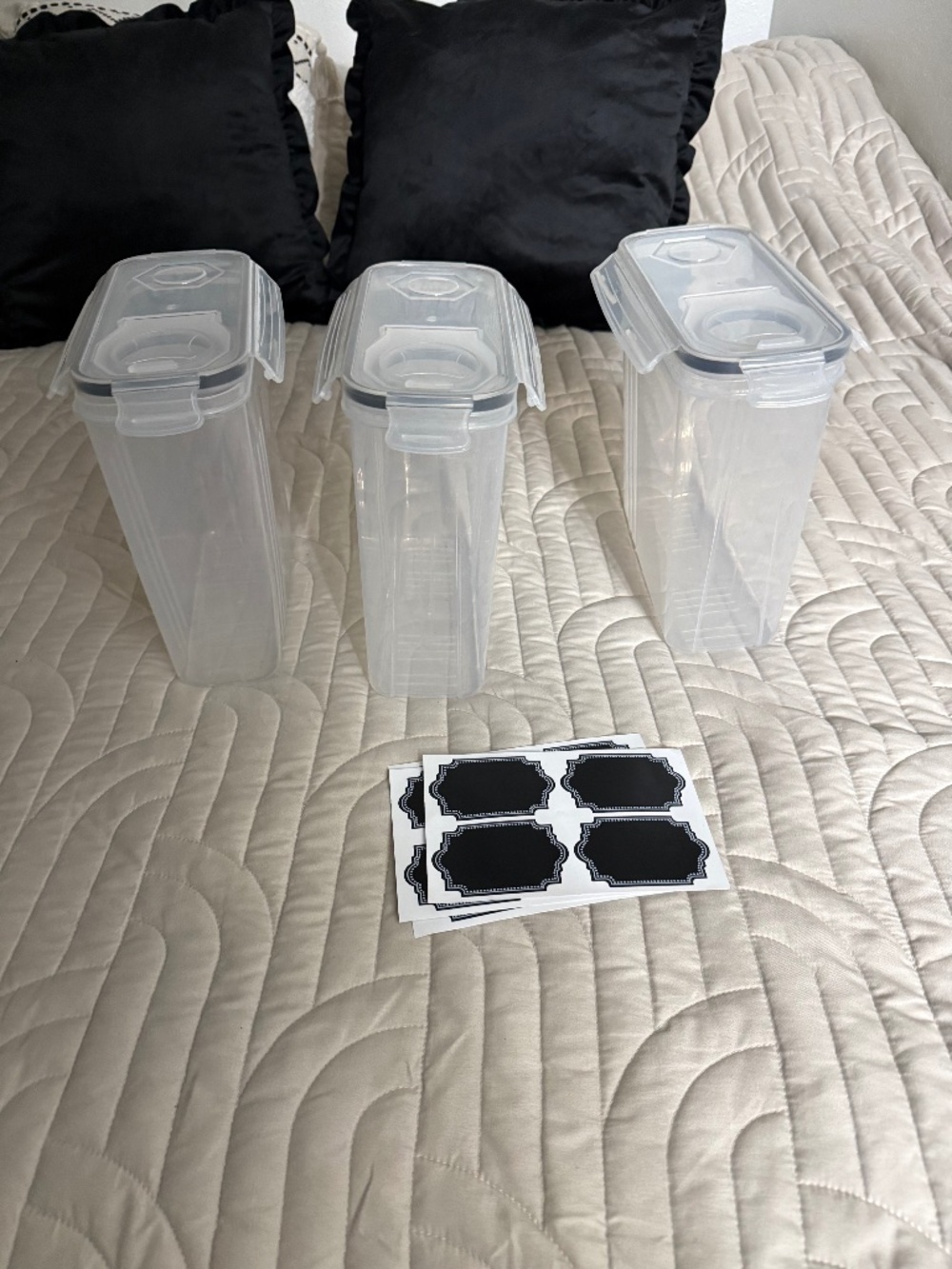 New cereal containers